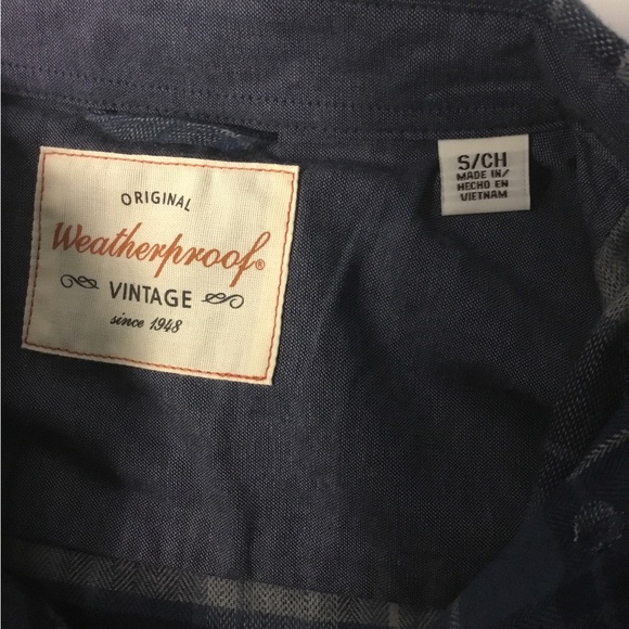 Weatherproof Men’s Flannel Shirt - Size Small- NWT - Picture 3 of 5